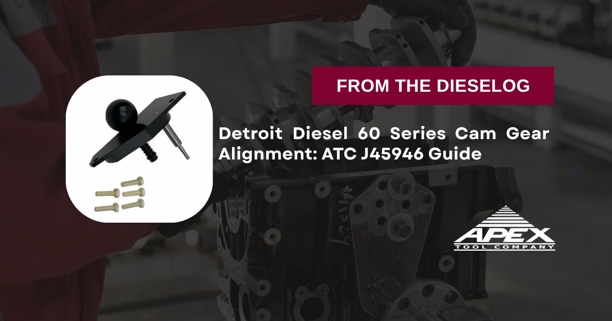 Detroit Diesel 60 Series Cam Gear Alignment: ATC J45946 Guide
